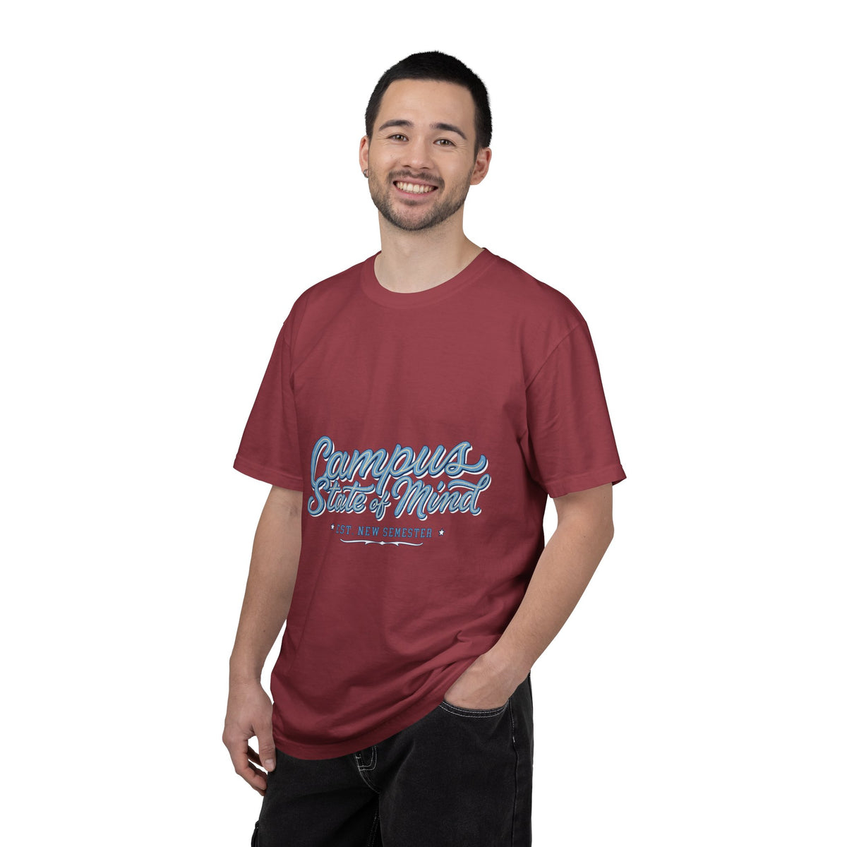 Campus State of Mind T-Shirt, New Semester College Graphic Tee, University Student Gift, Back to School Shirt, Campus Outfit, Dorm Life