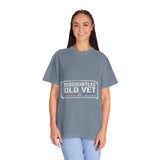 Disgruntled Old Vet Shirt, Leave Me Alone Veteran T-Shirt, Funny Military Gift for Retired Soldier, Sarcastic Veterans Day Tee for Grandpa