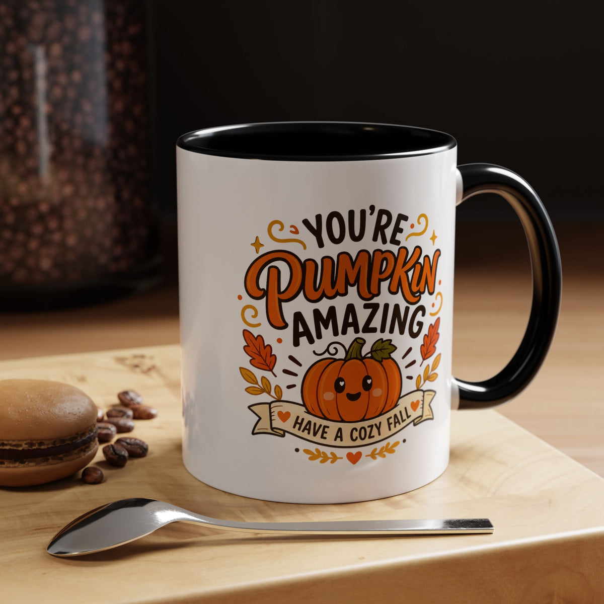 Youre Pumpkin Amazing Mug, Cute Fall Appreciation Coffee Cup, Cozy Autumn Gift for Friend, Teacher, Coworker or Pumpkin Lover