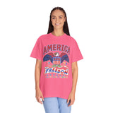 American Eagle Shirt, Patriotic USA Graphic Tee, Vintage Americana T Shirt, Fourth of July Outfit, American Pride Gift for Men and Women