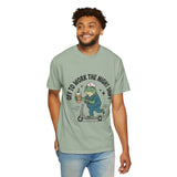 Night Shift Nurse Comfort Colors Shirt, Funny Nurse Frog Tee, Healthcare Worker Gift, RN CNA Nursing School Graduate Shirt