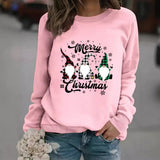 Printed pullover sweatshirt sweatshirt