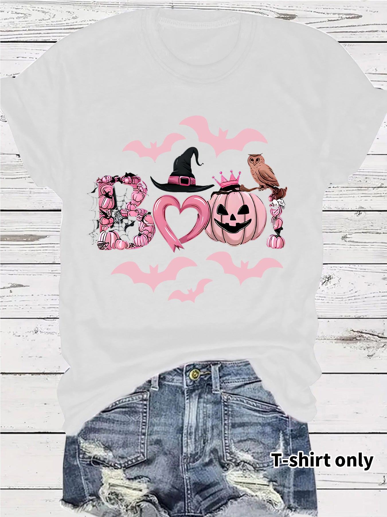 Printed short sleeved Halloween