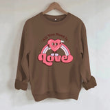 Bottom long sleeved fleece hoodie