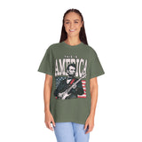 Abraham Lincoln Guitar Shirt, Funny This Is America Graphic, Gift for History Teachers and Music Lovers, Fourth of July Party Outfit