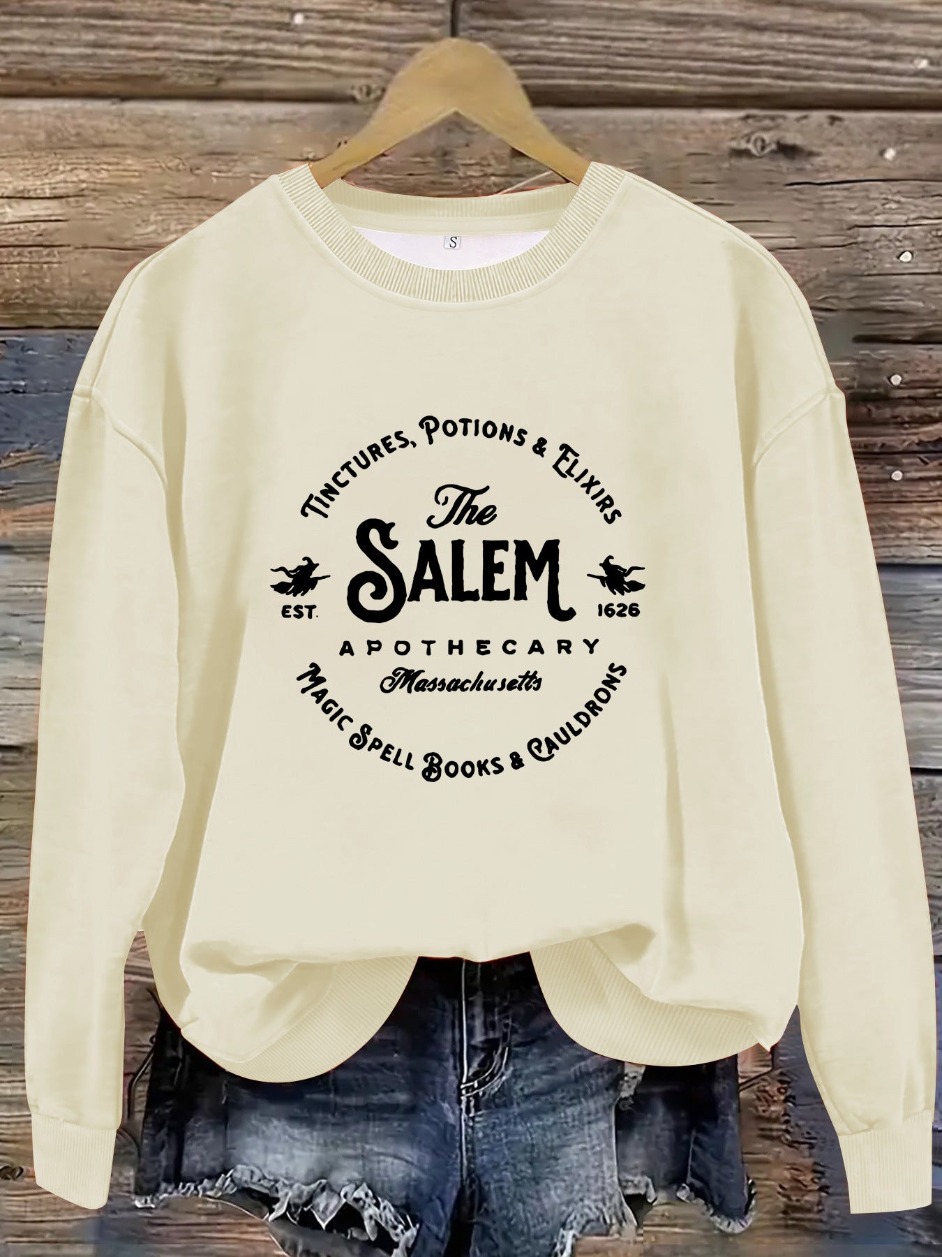 SALEM printed pullover sweatshirt sweatshirt