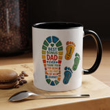 Personalized Bonus Dad Mug, Custom Stepdad Coffee Mug with Kids Names, Father's Day Gift for Bonus Father, Family Appreciation Cup