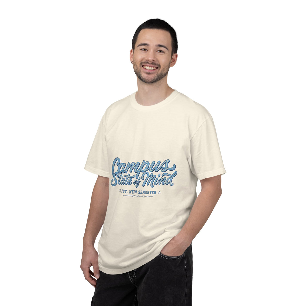 Campus State of Mind T-Shirt, New Semester College Graphic Tee, University Student Gift, Back to School Shirt, Campus Outfit, Dorm Life
