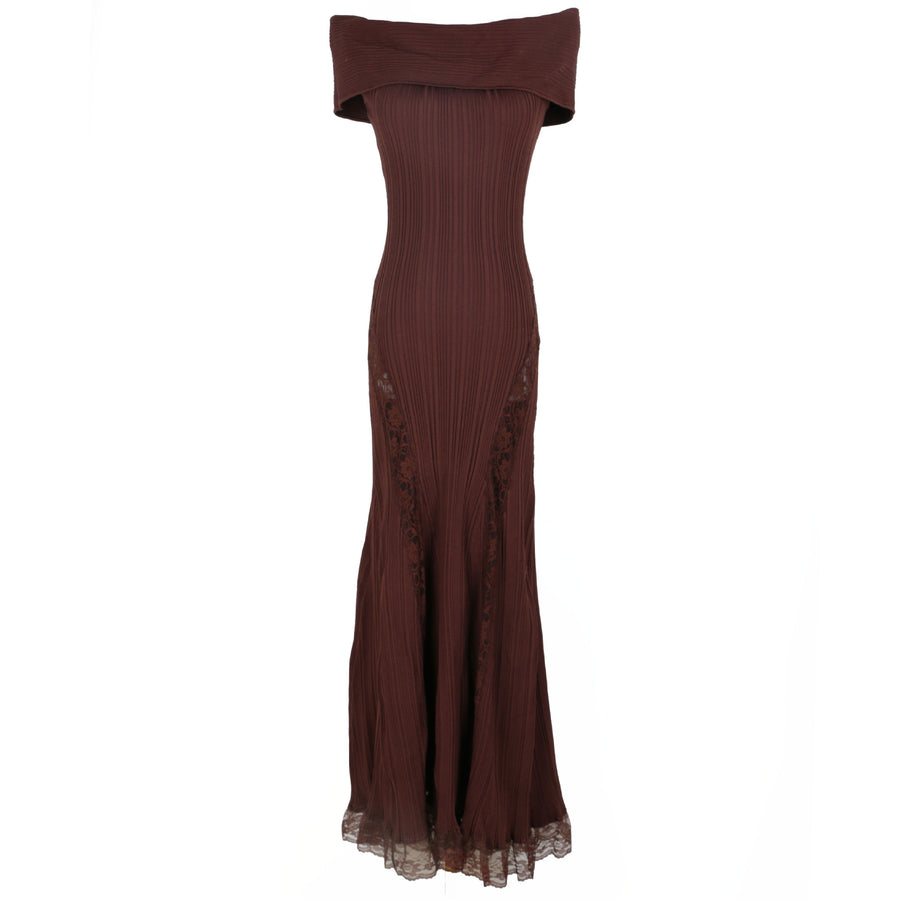 One collar long skirt