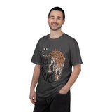 Leopard Graphic Comfort Colors Shirt, Wild At Heart Leopard Tee, Boho Animal Print Shirt, Safari Lover Gift for Women