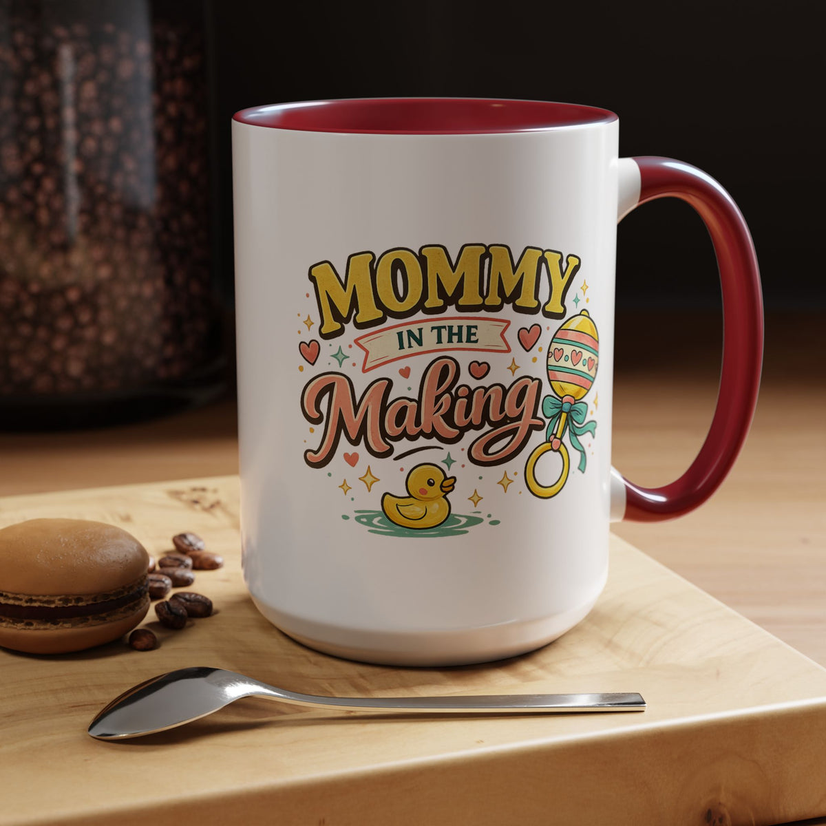 Mommy In The Making Mug, Pregnancy Announcement Coffee Mug, Expecting Mom Gift, First Time Mom Cup, Baby Shower Gift for Mom