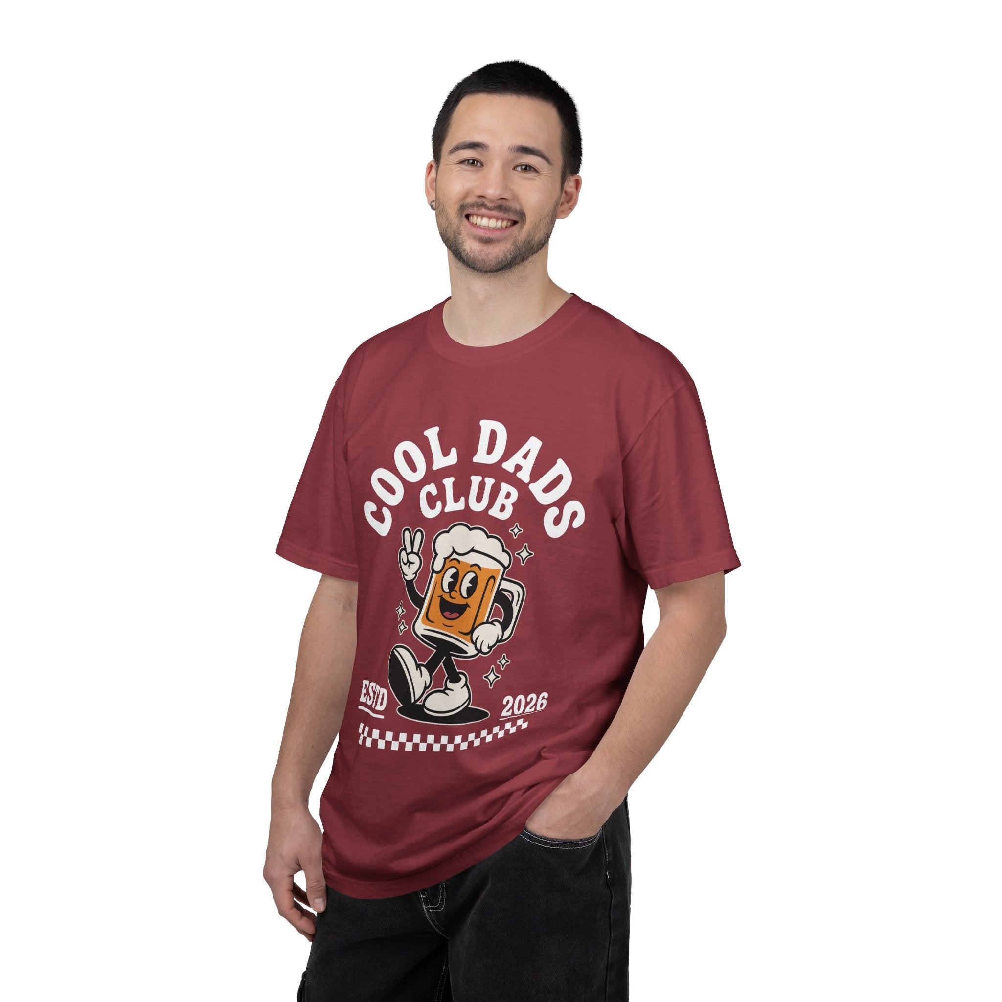 Funny New Dad Comfort Colors Shirt, Cool Dads Club Est 2026 Tee, First Time Dad Gift, Pregnancy Announcement Shirt for Fathers
