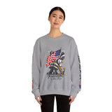 Freedom Is Not Free Sweatshirt, Patriotic Eagle Pullover, American Flag Military Style, Veterans Gift, USA Pride, Americana Clothing