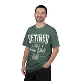 Retired From Service Not From Duty Shirt, Military Retirement T-Shirt, Veteran Gift for Men or Women, Patriotic Eagle Veterans Day Tee