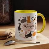 Personalized Cat Aunt Coffee Mug, Custom Cat Mom Style Mug with Name, Official Cat Aunt Gift, Cat Lover Coffee Cup, Pet Owner Mug