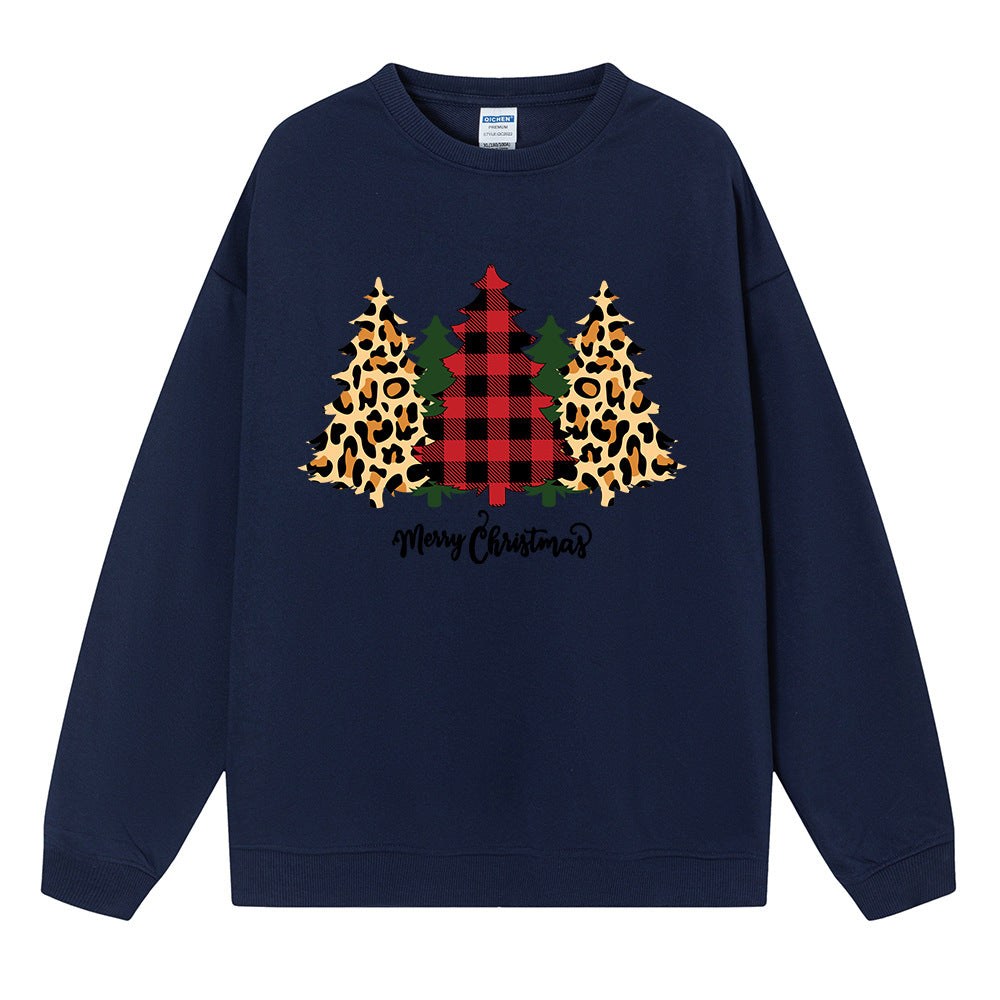Christmas tree print top