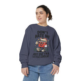 Funny Camping Comfort Colors Sweatshirt, Don't Hate Me Just Cuz I'm a Little Cooler Shirt, Camper Gift, Outdoor Lover Pullover