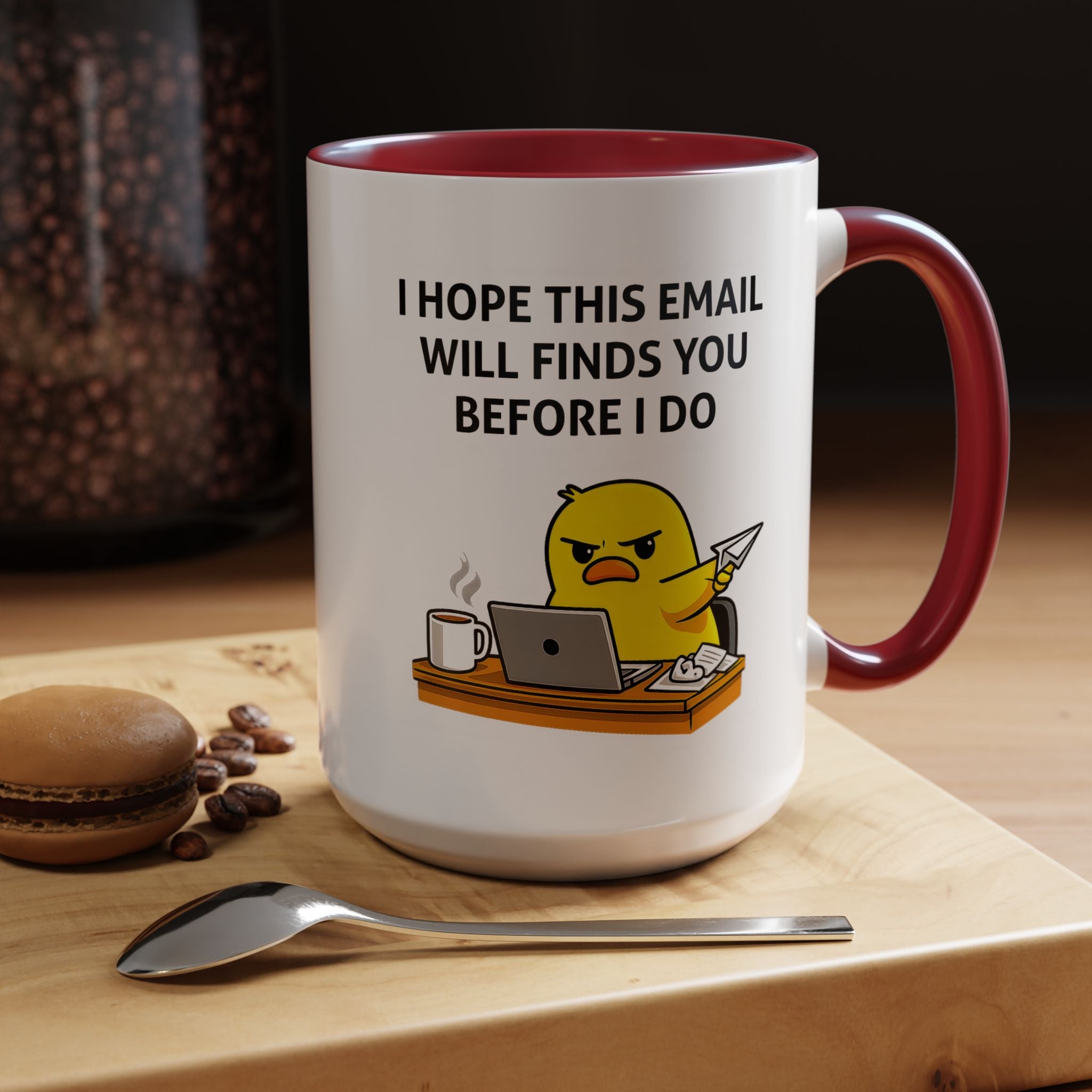 Office Worker Coffee Mug Coworker Gift Desk Job Cup Funny Email Lover Tea Mug For Boss