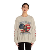 Memorial Day Sweatshirt, Patriotic Military Pullover, Remember and Honor American Flag Crewneck, Veteran Gift, Memorial Day Shirt