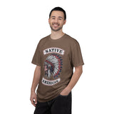 Native American Headdress Shirt, Patriotic USA Graphic Tee, Vintage American Eagle Style, Western Americana Gift, Fourth of July Shirt