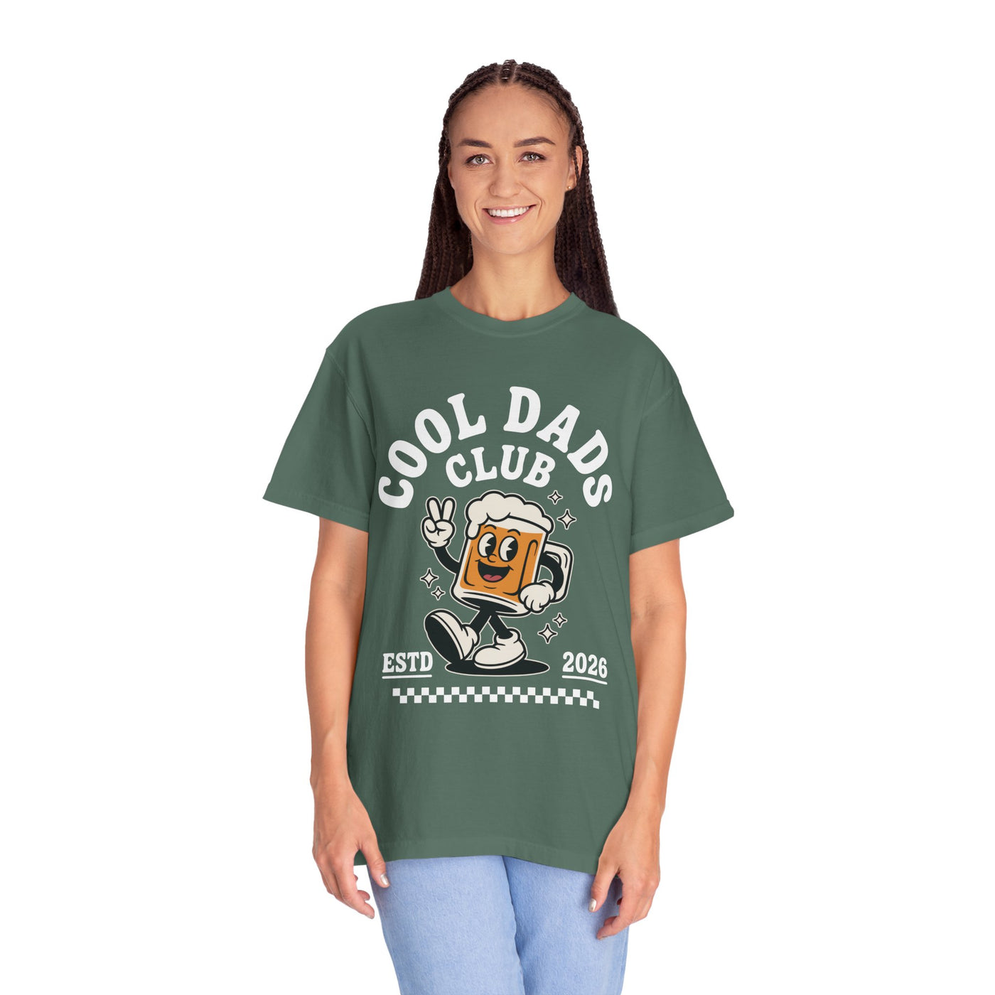 Funny New Dad Comfort Colors Shirt, Cool Dads Club Est 2026 Tee, First Time Dad Gift, Pregnancy Announcement Shirt for Fathers