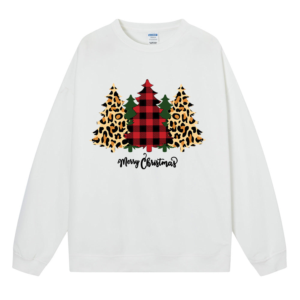 Christmas tree print top
