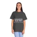 Disgruntled Old Vet Shirt, Leave Me Alone Veteran T-Shirt, Funny Military Gift for Retired Soldier, Sarcastic Veterans Day Tee for Grandpa