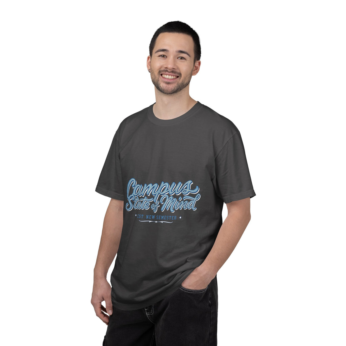 Campus State of Mind T-Shirt, New Semester College Graphic Tee, University Student Gift, Back to School Shirt, Campus Outfit, Dorm Life
