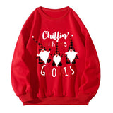 Christmas hoodie for women Christmas three little people