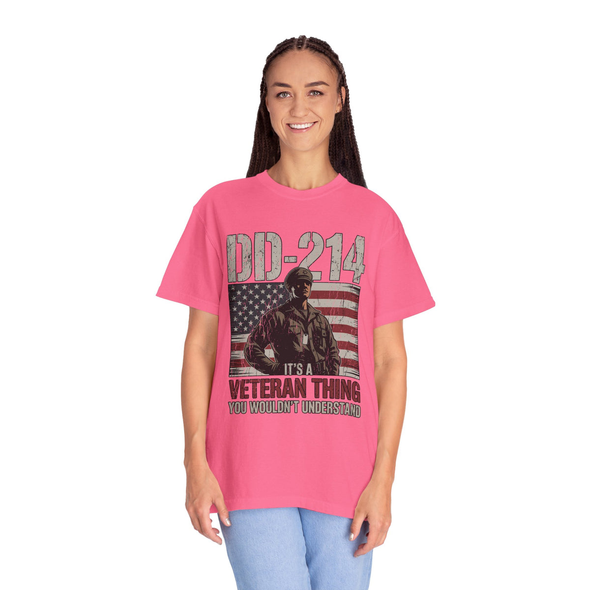 DD-214 Veteran Shirt, It's a Veteran Thing T Shirt, Military Veteran Gift, US Army Shirt, Patriotic American Flag Tee, Veteran Pride Top