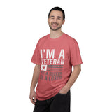 I'm a Veteran Not a Sucker or Loser Shirt, Bold Military T-Shirt, Patriotic Gift for Veteran, Veterans Day Tee, Retired Soldier Apparel