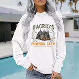 Printed pullover sweatshirt sweatshirt