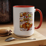 I Love Fall Coffee Mug, Cozy Autumn Pumpkin Spice Cup, Gift for Fall Lover, Book Reader, Teacher or Mom, Thanksgiving Kitchen Decor