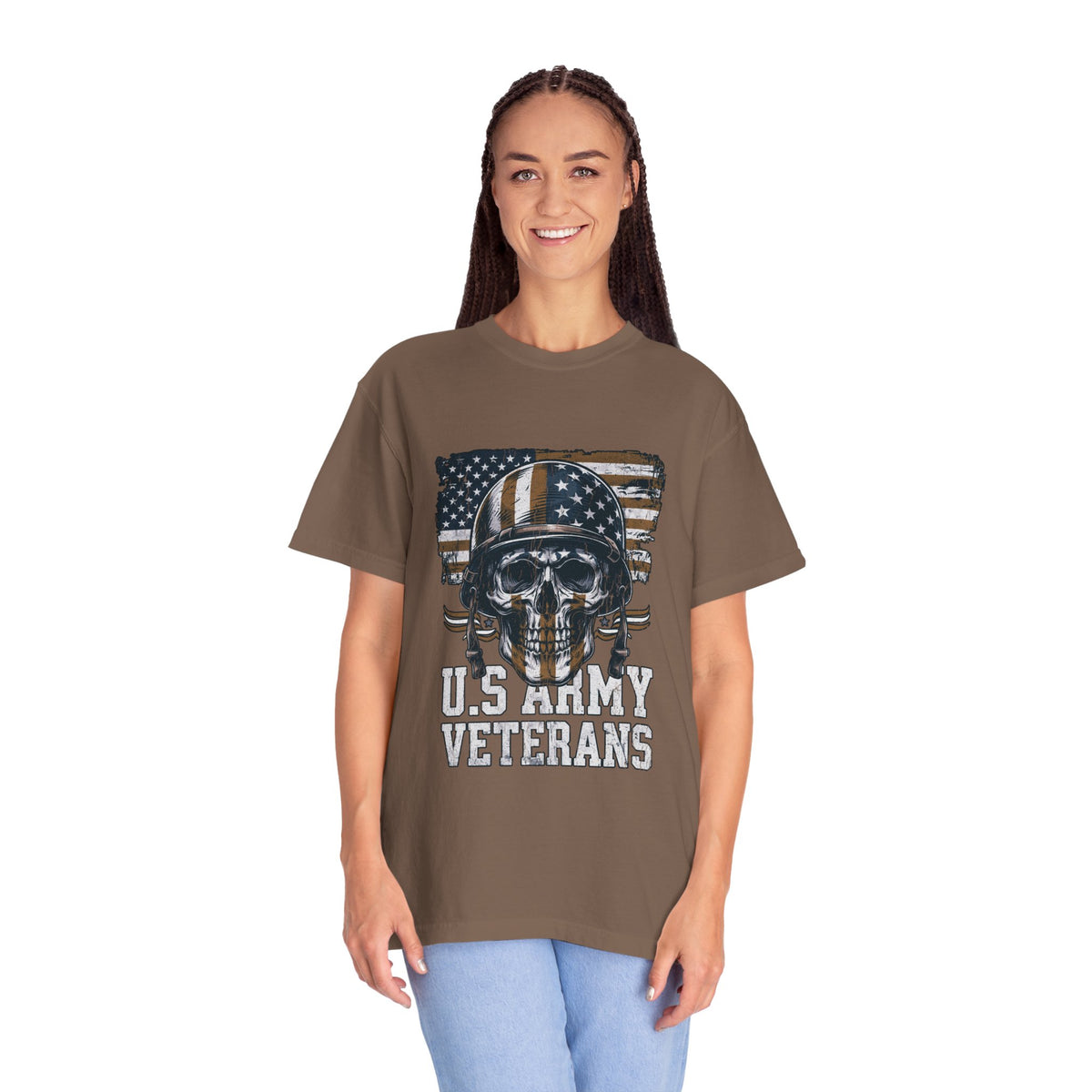 U.S. Army Veterans Shirt, Military Skull T Shirt, Patriotic American Flag Tee, Veteran Gift, Army Veteran Shirt, Veterans Day Gift