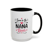 Soon to Be Nana Mug, Pregnancy Announcement Coffee Cup, New Grandma Gift from Daughter, Baby Reveal Keepsake for Mothers Day or Birthday