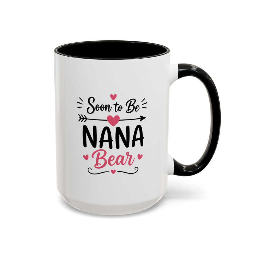 Soon to Be Nana Mug, Pregnancy Announcement Coffee Cup, New Grandma Gift from Daughter, Baby Reveal Keepsake for Mothers Day or Birthday