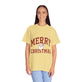 Merry Christmas Santa Shirt, Vintage Holiday T-Shirt, Festive Christmas Party Tee, Retro Santa Claus Gift for Family Photos, Men or Women