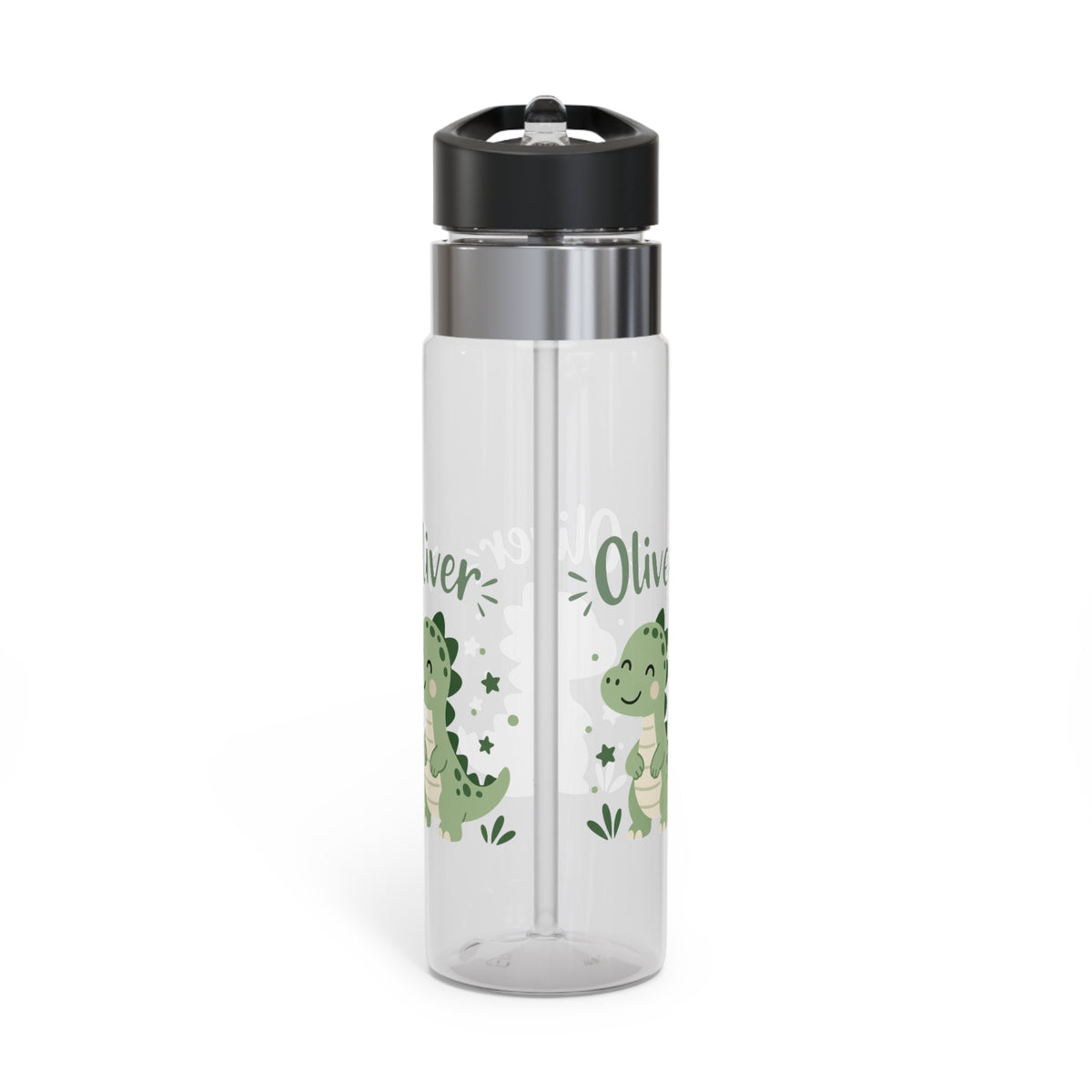 Dinosaur Personalized Water Bottle, Custom Name Drink Bottle, Adventure Gift, Kids School Bottle, Birthday Gift, Reusable Hydration Bottle
