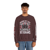 Freedom Isn't Free Veterans Sweatshirt, Military Service Crewneck, American Flag Veteran Pullover, Veteran Gift, Memorial Day Outfit