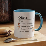 Personalized Definition Mug, Custom Name Coffee Mug for Women, Dog Lover Gift, Personalized Best Friend Mug, Unique Birthday Cup