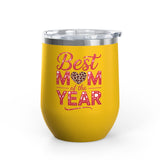 Best Mom Wine Tumbler, Mother's Day Gift for Mom, Funny Mom Drink Cup, Mom Appreciation Gift, Birthday Gift for Mom, Wine Lover Gift