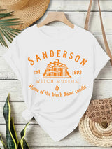 Short sleeved women's t-shirt Halloween