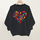 Long sleeved fleece hoodie