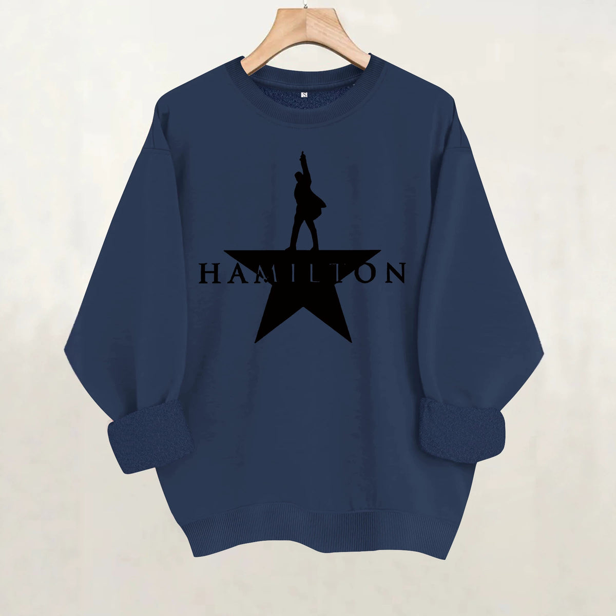 Long sleeved fleece hoodie