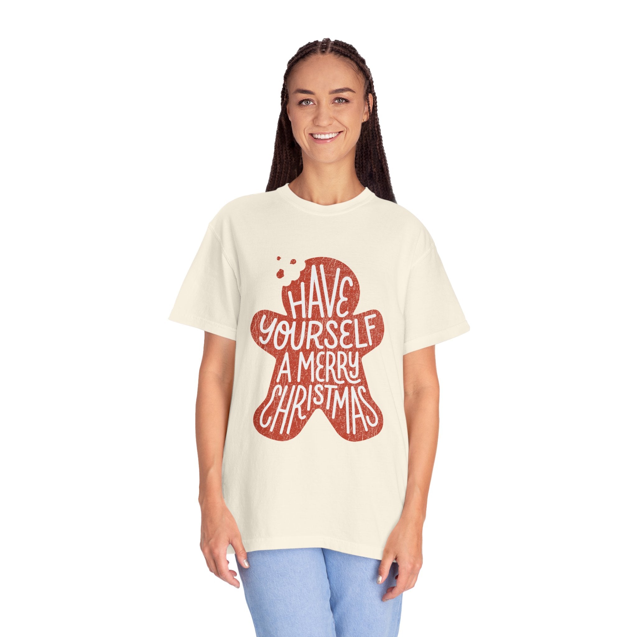Have Yourself a Merry Christmas Shirt, Gingerbread Cookie T-Shirt, Cute Holiday Baking Tee, Christmas Gift for Baker, Mom or Teacher