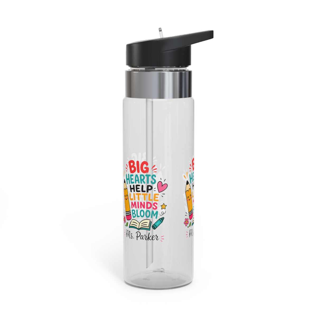 Personalized Teacher Water Bottle, Classroom Appreciation Gift, Teacher Thank You Gift, Educator Bottle, School Staff Gift, Custom Bottle