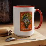 Painter Tarot Card Mug, Artist Coffee Mug, Creative Artist Gift, The Painter Art Lover Cup, Unique Painting Gift for Women and Men