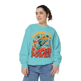 Teacher Comfort Colors Sweatshirt, Learning Is My Superpower Shirt, Elementary Teacher Gift, Classroom Sweatshirt for Educators