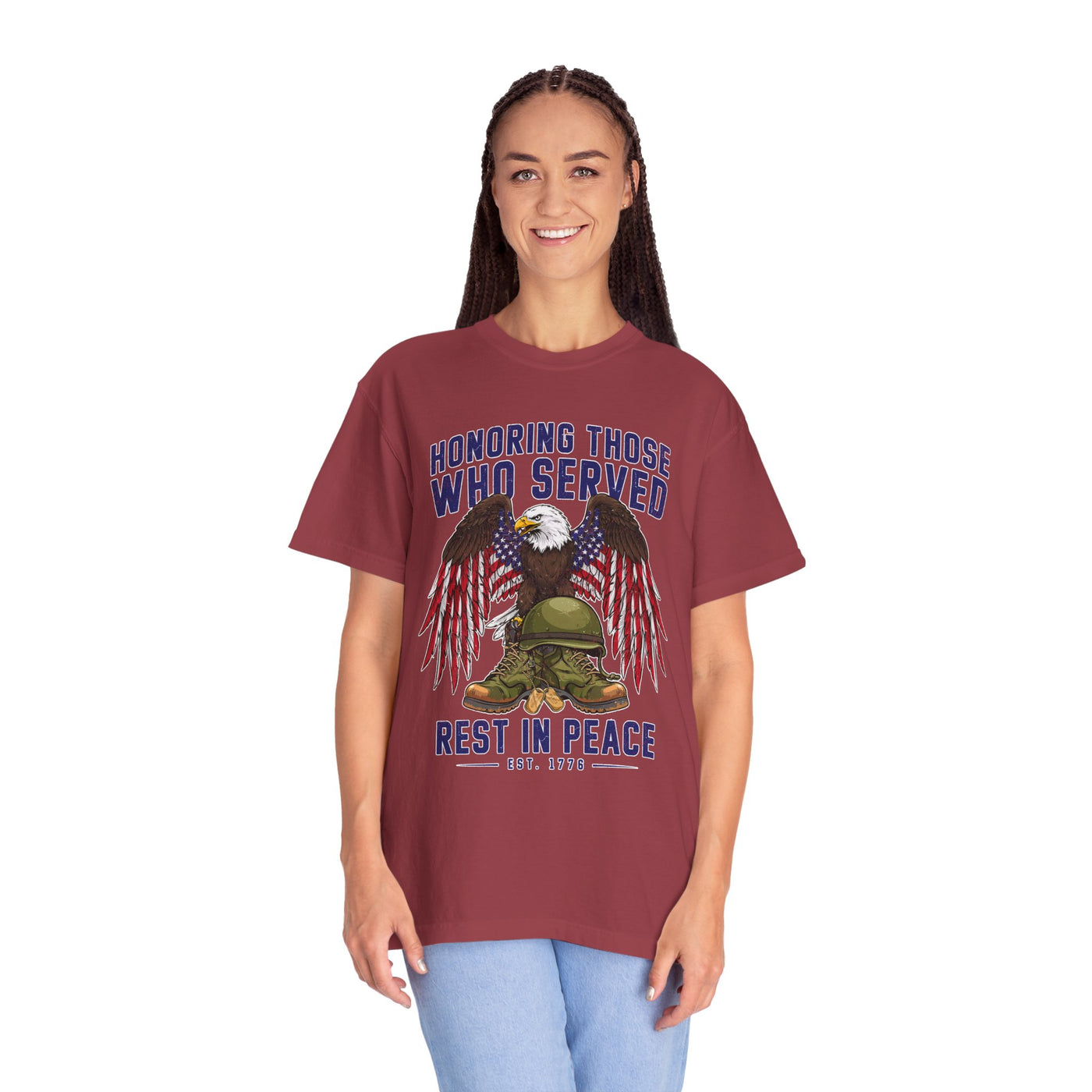 Honoring Those Who Served Shirt, Military Memorial T-Shirt, Fallen Soldier Tribute, Veteran Remembrance Gift, Patriotic Eagle Tribute Tee