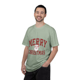 Merry Christmas Santa Shirt, Vintage Holiday T-Shirt, Festive Christmas Party Tee, Retro Santa Claus Gift for Family Photos, Men or Women